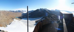 Archiv Foto Webcam Schnalstaler Gletscher - Aussichtsplattform Iceman Ötzi Peak 08:00