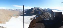 Archiv Foto Webcam Schnalstaler Gletscher - Aussichtsplattform Iceman Ötzi Peak 09:00