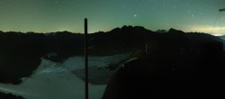 Archiv Foto Webcam Schnalstaler Gletscher - Aussichtsplattform Iceman Ötzi Peak 01:00