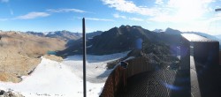 Archiv Foto Webcam Schnalstaler Gletscher - Aussichtsplattform Iceman Ötzi Peak 08:00