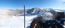 Archiv Foto Webcam Schnalstaler Gletscher - Aussichtsplattform Iceman Ötzi Peak 09:00