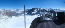 Archiv Foto Webcam Schnalstaler Gletscher - Aussichtsplattform Iceman Ötzi Peak 23:00