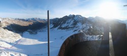 Archiv Foto Webcam Schnalstaler Gletscher - Aussichtsplattform Iceman Ötzi Peak 07:00
