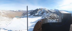 Archiv Foto Webcam Schnalstaler Gletscher - Aussichtsplattform Iceman Ötzi Peak 09:00