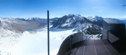 Archiv Foto Webcam Schnalstaler Gletscher - Aussichtsplattform Iceman Ötzi Peak 23:00