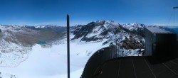 Archiv Foto Webcam Schnalstaler Gletscher - Aussichtsplattform Iceman Ötzi Peak 01:00