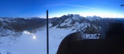 Archiv Foto Webcam Schnalstaler Gletscher - Aussichtsplattform Iceman Ötzi Peak 05:00