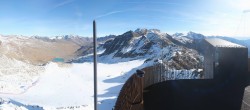 Archiv Foto Webcam Schnalstaler Gletscher - Aussichtsplattform Iceman Ötzi Peak 09:00