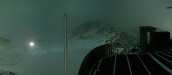 Archiv Foto Webcam Schnalstaler Gletscher - Aussichtsplattform Iceman Ötzi Peak 23:00
