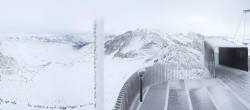 Archiv Foto Webcam Schnalstaler Gletscher - Aussichtsplattform Iceman Ötzi Peak 09:00