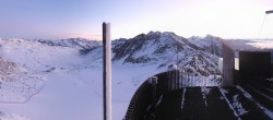 Archiv Foto Webcam Schnalstaler Gletscher - Aussichtsplattform Iceman Ötzi Peak 05:00