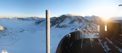 Archiv Foto Webcam Schnalstaler Gletscher - Aussichtsplattform Iceman Ötzi Peak 06:00