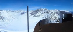 Archived image Webcam Val Senales Glacier - Iceman Ötzi Peak 23:00