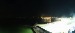 Archived image Webcam Föhr - Ferry terminal and harbour Wyk 19:00