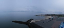 Archived image Webcam Föhr - Ferry terminal and harbour Wyk 19:00