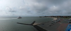 Archiv Foto Webcam Insel Föhr - Fähranleger Wyk 09:00