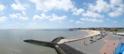 Archiv Foto Webcam Insel Föhr - Fähranleger Wyk 11:00