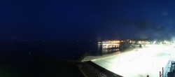 Archived image Webcam Föhr - Ferry terminal and harbour Wyk 23:00