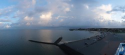 Archiv Foto Webcam Insel Föhr - Fähranleger Wyk 19:00