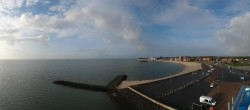 Archived image Webcam Föhr - Ferry terminal and harbour Wyk 07:00
