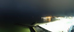 Archiv Foto Webcam Insel Föhr - Fähranleger Wyk 23:00