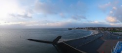 Archiv Foto Webcam Insel Föhr - Fähranleger Wyk 08:00