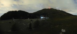 Archived image Webcam Villach Alpine Road - Viewpoint Rosstratten 21:00