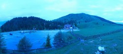 Archiv Foto Webcam Villacher Alpenstraße - Aussichtspunkt Rosstratten 03:00