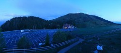 Archiv Foto Webcam Villacher Alpenstraße - Aussichtspunkt Rosstratten 03:00