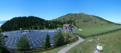 Archiv Foto Webcam Villacher Alpenstraße - Aussichtspunkt Rosstratten 01:00