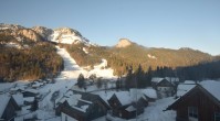 Archiv Foto Webcam Loser Altaussee - Sesselbahn Sandling-Jet 07:00