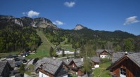Archiv Foto Webcam Loser Altaussee - Sesselbahn Sandling-Jet 09:00