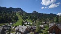 Archiv Foto Webcam Loser Altaussee - Sesselbahn Sandling-Jet 13:00