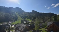 Archiv Foto Webcam Loser Altaussee - Sesselbahn Sandling-Jet 15:00