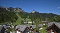 Archiv Foto Webcam Loser Altaussee - Sesselbahn Sandling-Jet 09:00