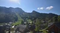 Archiv Foto Webcam Loser Altaussee - Sesselbahn Sandling-Jet 15:00