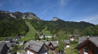 Archiv Foto Webcam Loser Altaussee - Sesselbahn Sandling-Jet 09:00