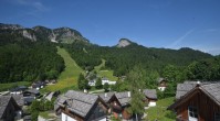 Archiv Foto Webcam Loser Altaussee - Sesselbahn Sandling-Jet 09:00