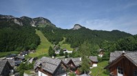 Archiv Foto Webcam Loser Altaussee - Sesselbahn Sandling-Jet 09:00