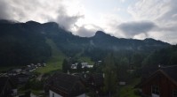 Archiv Foto Webcam Loser Altaussee - Sesselbahn Sandling-Jet 17:00