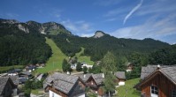Archiv Foto Webcam Loser Altaussee - Sesselbahn Sandling-Jet 09:00