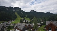 Archiv Foto Webcam Loser Altaussee - Sesselbahn Sandling-Jet 13:00