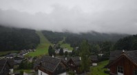 Archiv Foto Webcam Loser Altaussee - Sesselbahn Sandling-Jet 13:00