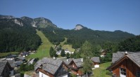 Archiv Foto Webcam Loser Altaussee - Sesselbahn Sandling-Jet 09:00