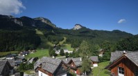 Archiv Foto Webcam Loser Altaussee - Sesselbahn Sandling-Jet 09:00
