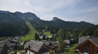 Archiv Foto Webcam Loser Altaussee - Sesselbahn Sandling-Jet 13:00