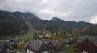 Archiv Foto Webcam Loser Altaussee - Sesselbahn Sandling-Jet 17:00