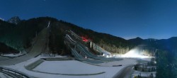 Archiv Foto Webcam Nordisches Zentrum Planica 03:00