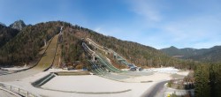 Archiv Foto Webcam Nordisches Zentrum Planica 09:00