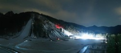 Archiv Foto Webcam Nordisches Zentrum Planica 23:00